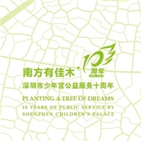 深圳市少年宫公益服务十周年画册
