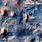 火星探测器高空拍摄到好奇号及其车辙